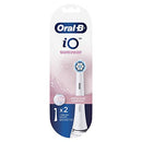 Oral-B iO Gentle Care Replacement Brush Heads, White, 2 Count Oral-B