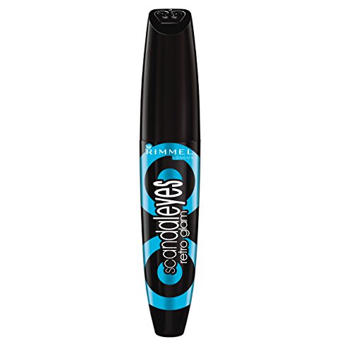 Rimmel Scandaleyes Retroglam Mascara, Waterproof Black, 0.41 Fl Oz (Pack of 1) Rimmel
