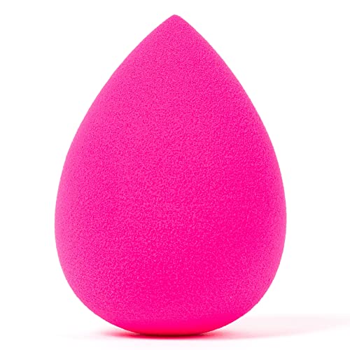 Beauty Junkees Makeup Sponge Blender - Pink Egg Foundation Makeup Blender Sponge, Liquid Cream Powder Contour Blending Sponges, Make Up Applicator, Cosmetic Blenders, Wet Dry Beauty Sponge, Latex Free Beauty Junkees