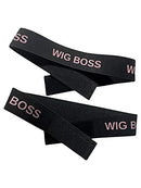 2 Wig Boss melt belt for wigs | Lace Melt Band | Elastic Edge Laying Band wig band with Adjustvelcro | For closure wigs, Frontal wigs and Baby Hair (Light Pink) WigBoss