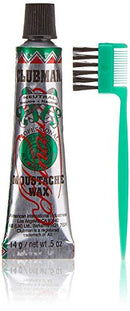 Clubman Moustache Wax Hang Pack - Neutral, 0.5 oz Clubman