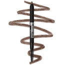 Maybelline TattooStudio Waterproof Eyebrow Pencil, Sharpenable, Longwear, Long Lasting Eyebrow Pencil, Defined Brows, Pigment Brow Pencil, Medium Brown, 1 Count Maybelline New York