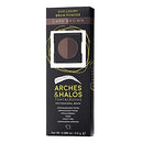 Arches & Halos - Duo Luxury Brow Powder - Dark Brown - Eyebrow Styling Cosmetics Palette, Powder, Tinting, Contouring, Precise Brow Definer - Hypoallergenic, Vegan - .088 oz, Dark Brown Arches & Halos
