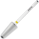 PANA Nail Carbide Volcano Bit - Two Way Rotate use for Both Left and Right Handed - Fast remove Acrylic or Hard Gel - 3/32" Shank - Manicure, Nail Art, Drill Machine (Extra Fine, Silver) PANA