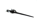 Marycrafts Black Buffalo Horn Hair Stick, Hair Accessories, Hair sticks for women Handmade 7.2" Marycrafts