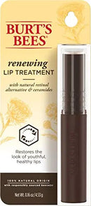 Burt's Bees Renewing Lip Treatment With Ceramides and An All Naturalretinol Alternative To Reduce Fine Lines, White, 0.16 Oz Burt's Bees