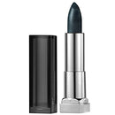 Maybelline New York Color Sensational Dark Silver Lipstick Metallic Lipstick, Gunmetal, 0.15 oz Maybelline New York