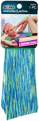 Scunci Single Layer Space Dye Wide with Sewn Keeper Headwrap - Colors May Vary Scunci Store