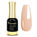 VENALISA Gel Nail Polish, 12ml Natual Deep Beige Nude Pink Color Soak Off UV LED Nail Gel Polish Nail Art Starter Manicure Salon DIY at Home, 0.43 OZ V VENALISA
