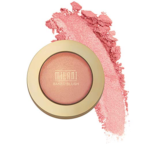 Milani Baked Blush - Bellissimo Bronze (0.12 Ounce) Cruelty-Free Powder Blush - Shape, Contour & Highlight Face for a Shimmery or Matte Finish Milani