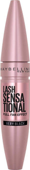 Maybelline Lash Sensational Washable Mascara, Very Black, 0.32 Fl Oz; (Packaging May Vary) Maybelline New York