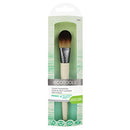 EcoTools Classic Foundation Makeup Brush, For Liquid and Cream Foundation, Streak Free Buildable Coverage, Cruelty Free & Vegan,1 Count EcoTools