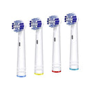 Replacement Toothbrush Heads Compatible with Oral B Braun,4 Pack Professional Electric Toothbrush Heads Brush Heads Refill for Oral-B 7000/Pro 1000/9600/ 500/3000/8000 Voguish