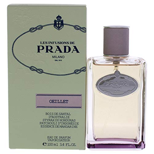 Prada Les Infusions Oiellet Eau de Parfum, 3.4 Ounce, clear Prada