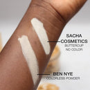 Sacha BUTTERCUP No Color Mini Setting Powder. No Ashy Flashback. Blurs Fine Lines and Pores. Loose, Translucent Face Powder to Set Makeup Foundation or Concealer. For All Skin Tones, 0.35 oz. Infinity Warehouse
