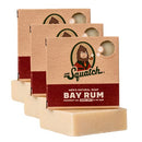 Dr. Squatch All Natural Bar Soap for Men with Zero Grit, 3 Pack, Bay Rum Dr. Squatch