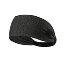 Hanna Roberts Headband with Buttons for Face Masks and Covers, Stretchy and Elastic (Dark Grey) Hanna Roberts
