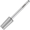 Premium Pana 3/32" Tapered Barrel Carbide Nail Bit -For Electric Dremel Drill Machine, Nail Art Design, Manicure, Pedicure, Nail File, Cuticle Clean etc. (Extra Fine Grit- Silver) PANA