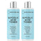 Glycolic Acid Toner 8% for Face (8 oz). Exfoliating Facial Peel for Anti-Aging & Acne. Alcohol-Free Daily Makeup Removing Toning Solution with AHA & Rosemary Extract by Simplified Skin - 2 Pack Simplified Skin