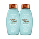 Aveeno Cotton Blend Sulfate-Free Shampoo for Light Moisture & Soothed Scalp with Aveeno Cotton Blend SulfateFree Conditioner with for Light Moisture Soothed Scalp Aveeno