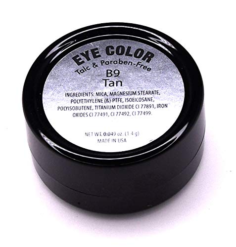 Tan Dark Beige Neutral Nude Matte Pressed Powder Eye Shadow Eyeshadow Talc & Paraben Free Vegan No Animal Testing & Cruelty Free Pure Ziva