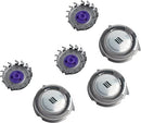 Patriots-Usa Replacement Heads for Philips Norelco Shavers Series 5000, OEM SH50/52 Replace HQ8 Heads, Patriots-Usa