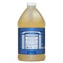 Dr. Bronner’s - Pure-Castile Liquid Soap (Peppermint, 64 ounce) - Made with Organic Oils, 18-in-1 Uses: Face, Body, Hair, Laundry, Pets and Dishes, Concentrated, Vegan, Non-GMO Dr. Bronner's