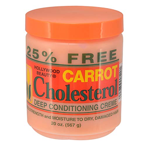 Hollywood Beauty Carrot Cholesterol Deep Conditioning Creme, 20 oz (Pack of 5) Hollywood Beauty