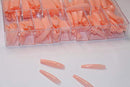 ALLKEM 360 Pcs Soft Gel Pink Tone Extra Long Ballerina XXL Soft Gel False Press on Nails full cover Set ALLKEM