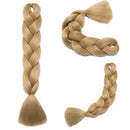 24 Inch Omnekalon Long Jumbo Braids For Box e Fibsh Blonde ) S-noilite