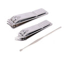 Three Seven Stainless Steel 3pc Nail Clipper Set (Silver) Three Seven (777)