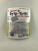 Good Hair Days Grip-Tuth Combs 40414 Set of 2, Clear 2 3/4" Wide Good Hair Days