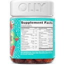OLLY Teen Girl Multi Gummy, Healthy Skin and Immune Support*, Essential Vitamins, Biotin, Zinc, Chewable Multivitamin, Strawberry Melon Flavored, 50 Day Supply - 100 Count Infinity Warehouse