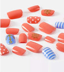Kiss imPress Manicure Short Length Nails 62427 Funky Town BROADWAY NAILS