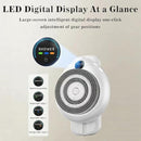 Electric Shower Back Cleaning Brush, Wall-Mounted Hands-Free Automatic Back Washer, 360° Rotating Exfoliating Body Scrubber, IPX7 Waterproof, Magnetic Charging, 3 Replaceable Heads Infinity Warehouse