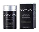 CUVVA Hair Fibers for Thinning Hair (BLACK) - Keratin Hair Building Fiber Hair Loss Concealer - Thicker Hair in 15 Seconds - 25g/0.87oz Bottle - For Men & Women CUVVA