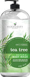Handcraft Tea Tree Oil Body Wash 16 oz - Extra Strength Body Wash For Athletes Foot, Nail Fungus, Itchy Skin, Jock Itch, Acne and Eczema - Tea Tree Body Wash For Men & Women - Packaging May Vary Handcraft Blends