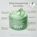 Divi Whipped Repair Hair Treatment Mask Deep Conditioning Hair Mask for Dry, Damaged, and Color-Treated Hair Infinity Warehouse