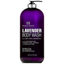BOTANIC HEARTH Lavender Body Wash with Peppermint Oil - for Women & Men and Shower Gel - Fights Acne, Soothes Eczema and Dry Irritated Skin, Sulfate and Paraben Free - 16 fl oz Botanic Hearth