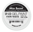 Mia Secret Professional Nail System UV/LED Gel Paint - 5 grams (Snow White) Mia Secret