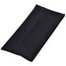 COSMOS Extra Wide 5 Inches Soft Stretchy Yoga Fashion Headband, Black Color CM