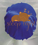Silk Bonnet for Women, Shower cap, Satin Silk Bonnet, Comfortable Sleep Cap Bonnets for Women (Blue/Brown) Valla