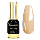 VENALISA Gel Nail Polish, 12ml Natual Deep Beige Nude Pink Color Soak Off UV LED Nail Gel Polish Nail Art Starter Manicure Salon DIY at Home, 0.43 OZ V VENALISA