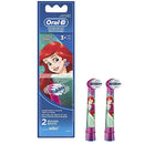 Oral-B Kids Extra Soft Replacement Brush Heads featuring Disney Princesses, Ages 3+, 2 count Oral-B