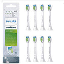 Philips Sonicare Optimal Whitening White BrushSync Heads (Compatible with All Philips Sonicare Handles), Pack of 8 PHILIPS