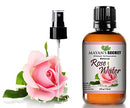 Rose Floral Water HYDROSOL -Natural Toner (Chemical Free) - 4 oz Mayan's Secret