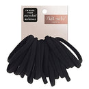 Kitsch Eco-Friendly Nylon Hair Elastics, Hair Ties for Women, Elastic Hair Bands, 20 Count (Black) Kitsch