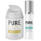 Pure Biology Premium Total Eye Cream & Retinol Cream Bundle to Help Brighten & Tighten Under Eye Bags, Wrinkles & Fine Lines Pure Biology