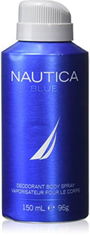 NAUTICA Deodorant Body Spray for Men, Blue, 5 Ounce Nautica