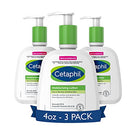 Body Moisturizer by CETAPHIL, Hydrating Moisturizing Lotion for All Skin Types, Suitable for Sensitive Skin, NEW 4 oz Pack of 3, Fragrance Free, Hypoallergenic, Non-Comedogenic Cetaphil